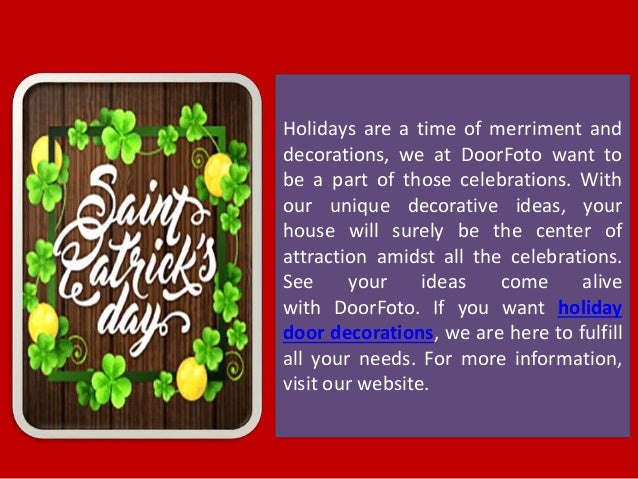Get The Holiday Door Covers