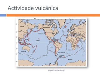 Actividade vulcânica




                Nuno Correia - 09/10
 