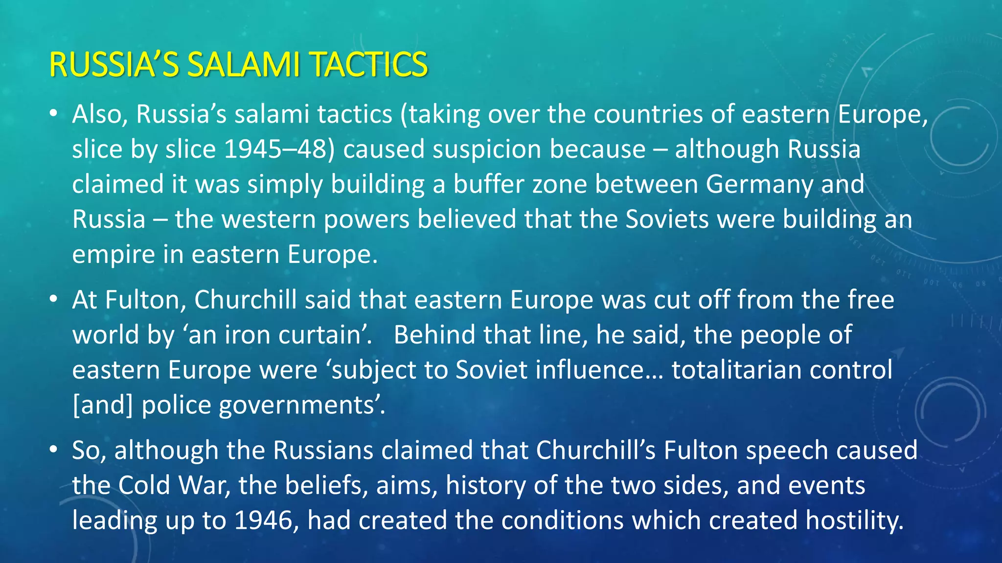 CAMBRIDGE A2 HISTORY: IRON CURTAIN | PPTX, image size:2048x1152