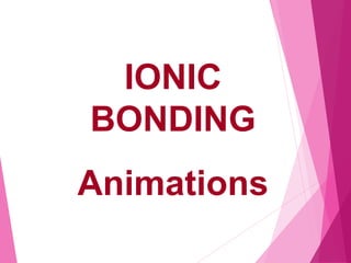 The Ionic Model and formation of ionic compounds | PPT