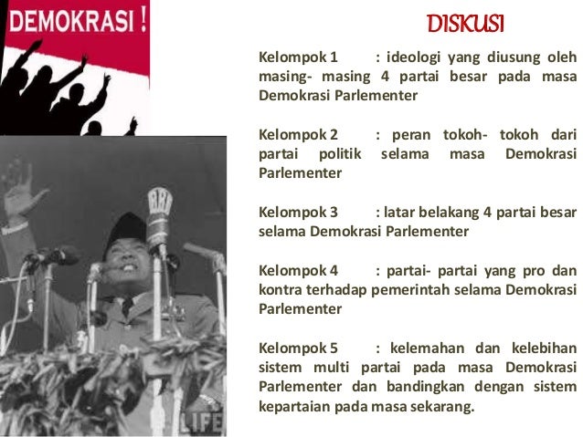 Ppt Sistem Kepartaian Pada Masa Demokrasi Liberal