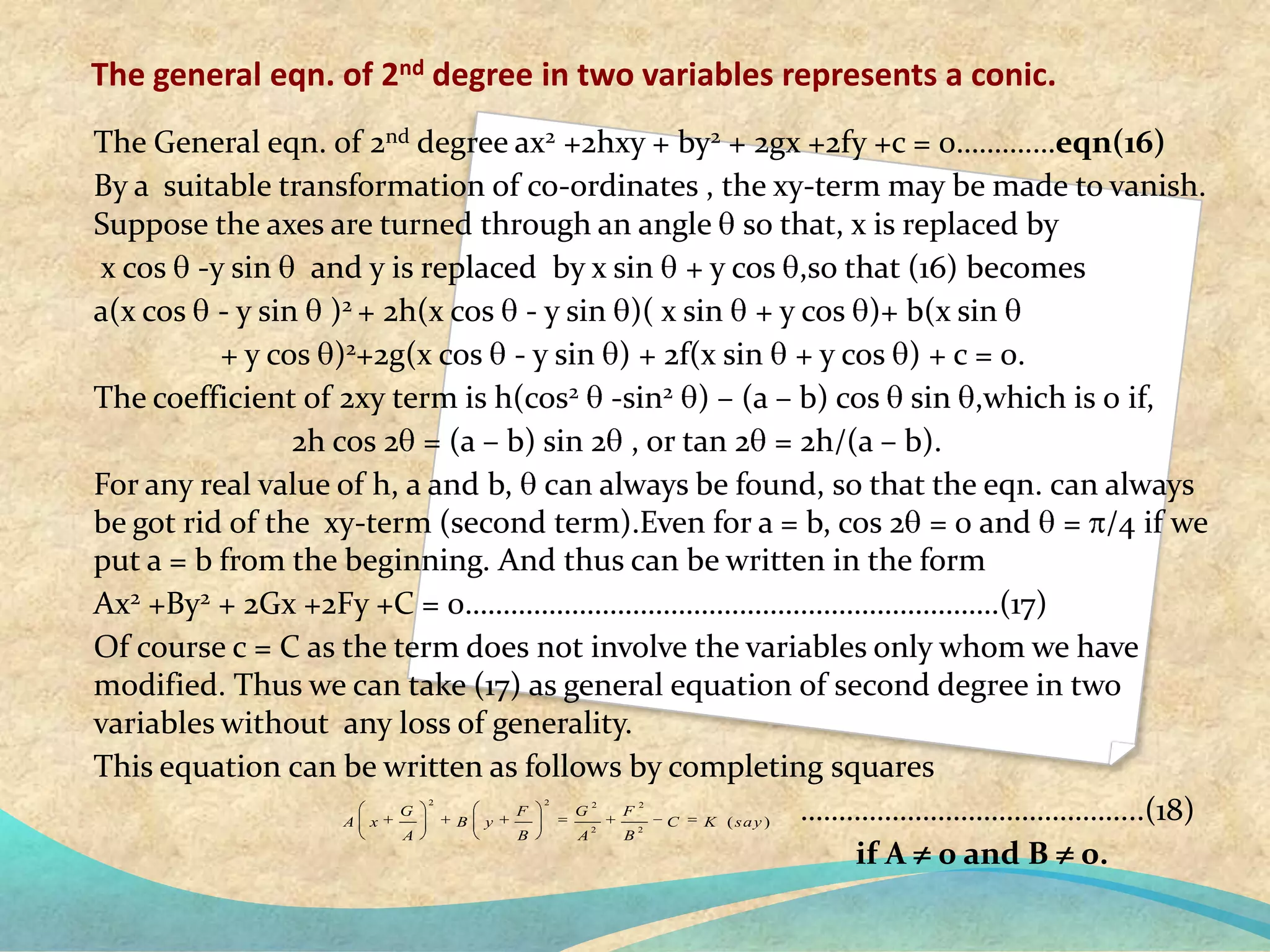 Conic Sections by Narayana Dash