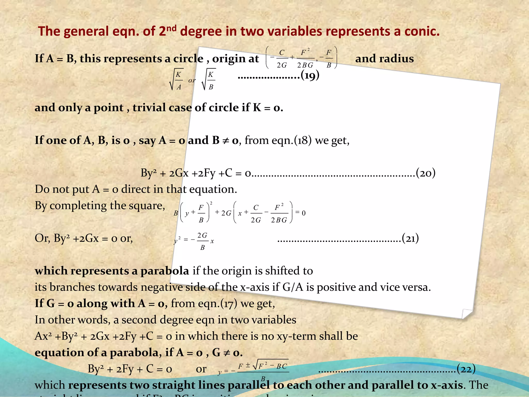 Conic Sections by Narayana Dash