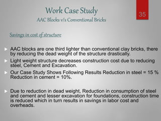 Presentation on ACC BLOCKS and its BENIFITS | PPTX