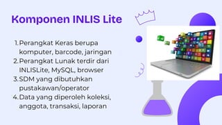 Template Inlislite PPT PENGENALAN OTOMASI PERPUSTAKAAN MENGGUNAKAN APLIKAS INLIS LITE | PDF