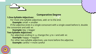 PPT about Regular And Irregular Adjectives.pptx