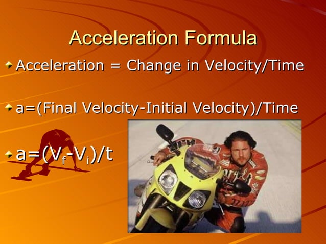 Ppt Acceleration | PPT