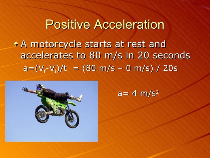 Ppt Acceleration