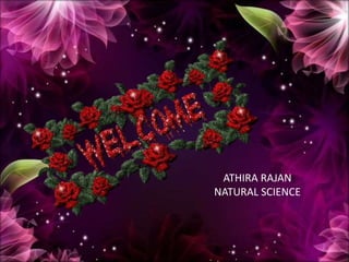 ATHIRA RAJAN
NATURAL SCIENCE
 