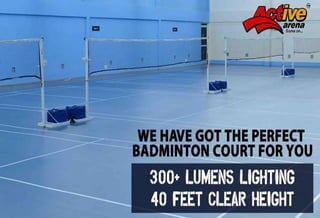 Active Arena @ Marathalli Bangalore PPT