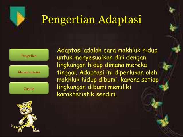 Adaptasi Makhluk Hidup