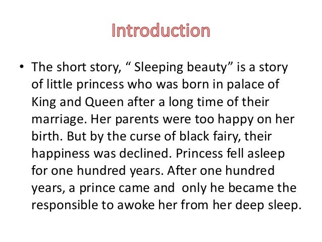 research paper on sleeping beauty