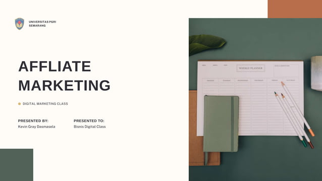 Presentation About Affiliate Marekting Pptx