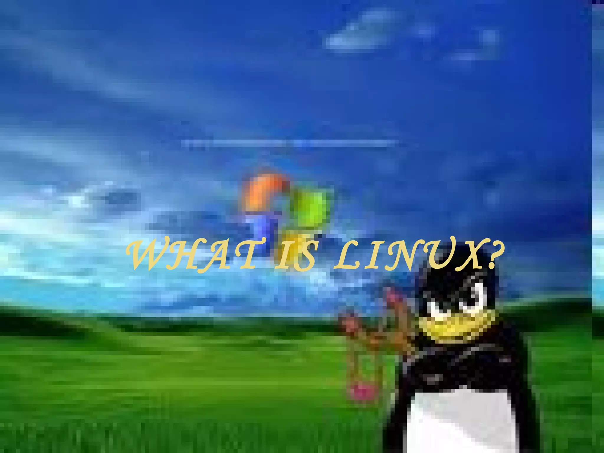 WHAT IS LINUX? 