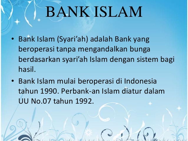 Perbankan Islam Dan Asuransi Syariah perbankan islam dan asuransi syariah