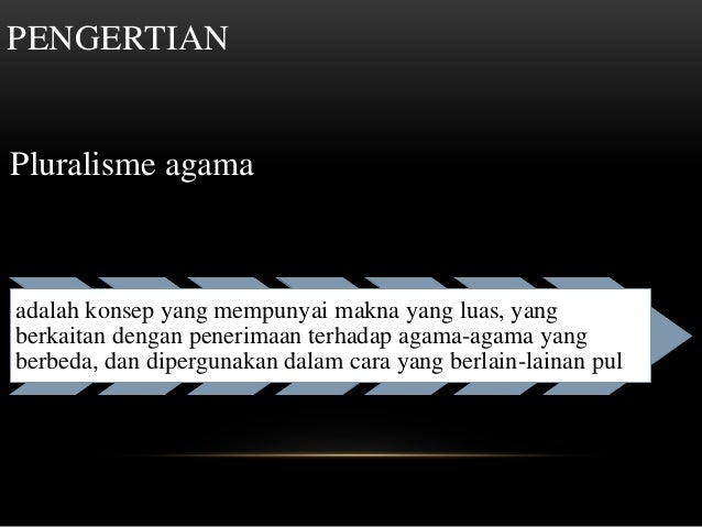 Kebersamaan dalam pluralisme beragama