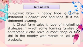 Effective Marketing and Harvesting Strategies for Farm Animals and Fish ...