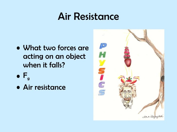 Ppt Air Resistance