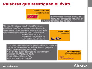 Soluciones verticalesTEXTILALIMENTACIÓN
