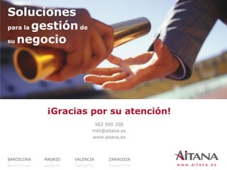 Colaboración, infrastructuras y RRHHVirtualización, optimización de infraestructuras y Consolidación de  servidores.- Mejorar en eficiencia, reducir costes y disminuir el consumo de energía.Sharepoint y Workflows gráficos.- Gestionar la información y el conocimiento de todos los empleados.Soluciones de RRHH.- Gestión de nóminas y RRHH sobre Microsoft Dynamics NAV. 