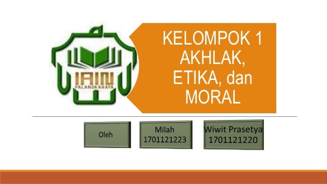 Ppt Akhlak Tasawuf
