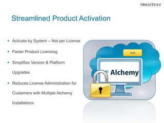 Alchemy 9.0 Customer Presentation | PPTX