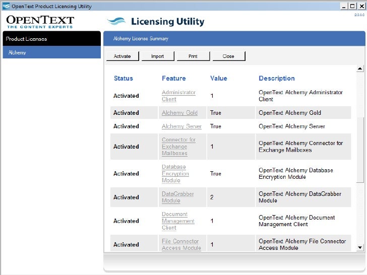 alchemy opentext