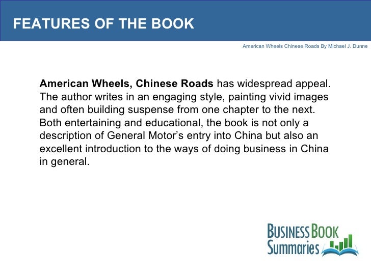 American Wheels Chinese Roads
