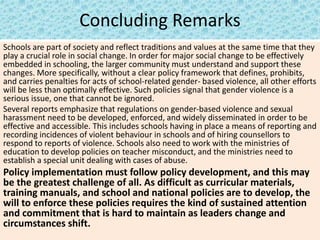 Gender Based Violence in Schools: Problems, Challenges and Measures | PPTX
