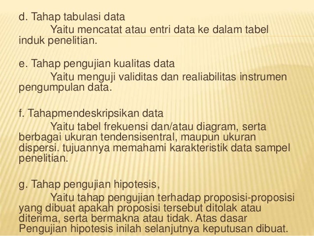 Ppt analisa data