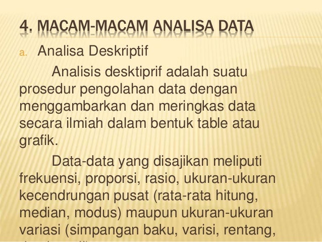 Ppt analisa data Ppt analisa data