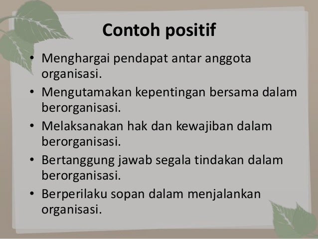 Ppt Kebebasan Berorganisasi