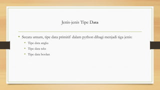 PPT Analisis Data ALGORITMA & PEMROGRAMAN | PPTX