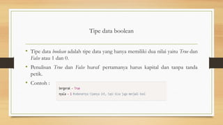 PPT Analisis Data ALGORITMA & PEMROGRAMAN | PPTX