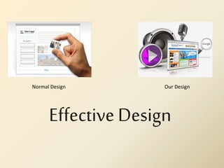 EffectiveDesign
Normal Design Our Design
 