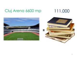 Cluj Arena 6600 mp       111.000



                     =



                                   3
 