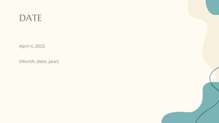 DATE
April 4, 2022
(Month, date, year)
 