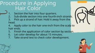 Comprehensive Guide to Hair Coloring Procedures for Grade 10 ...