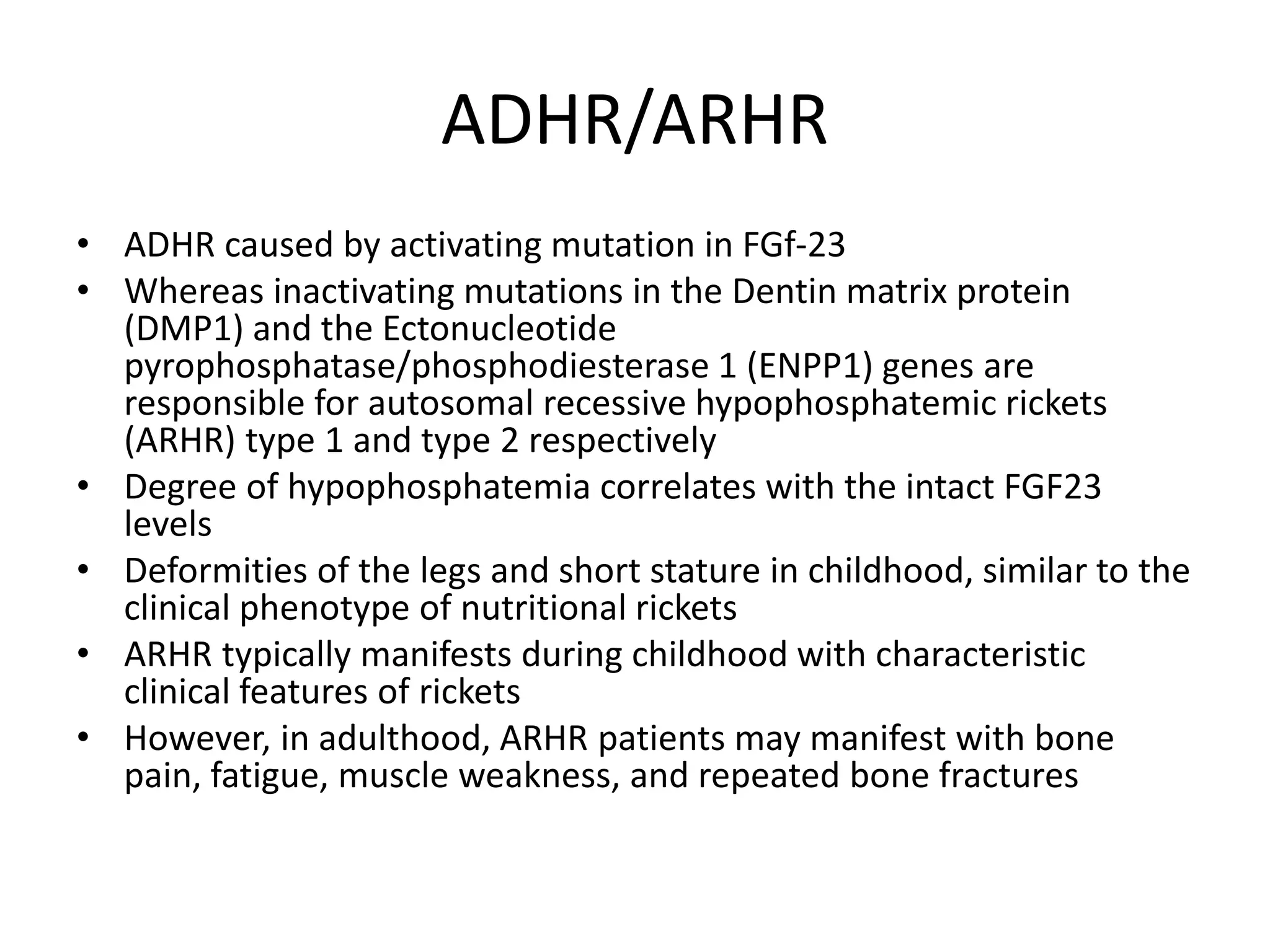 Ppt Approach to Rickets and it's Management | PPTX
