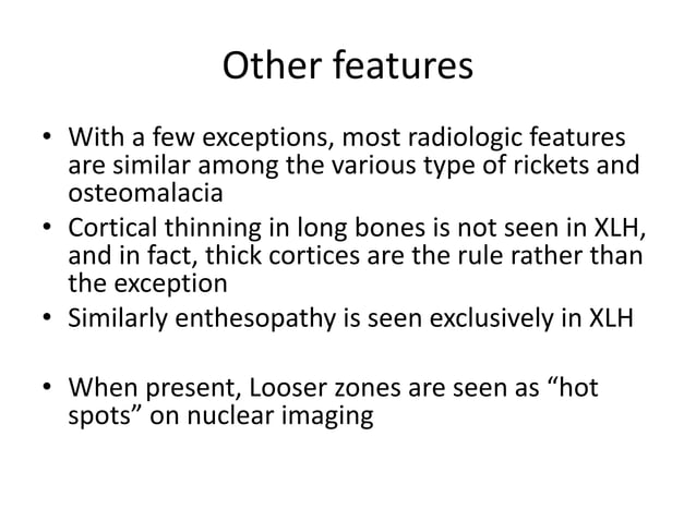 Approach to Rickets and relevant metabolic bone disorders | PPT