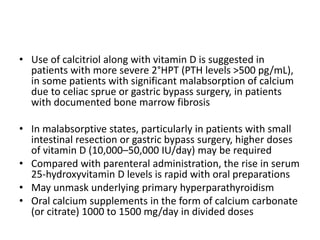 Approach to Rickets and relevant metabolic bone disorders | PPTX