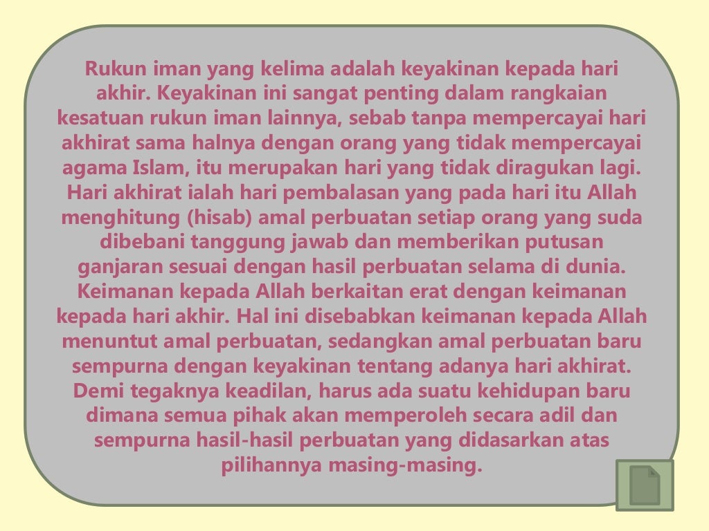 Ppt aqidah islam