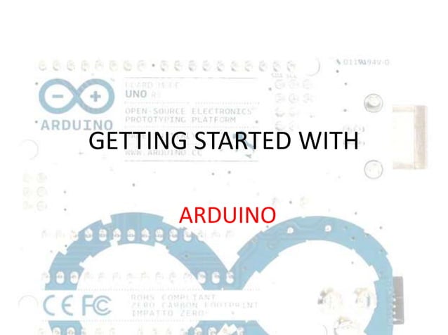 intro arduino | PPT | Free Download