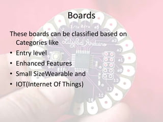 intro arduino | PPT | Free Download