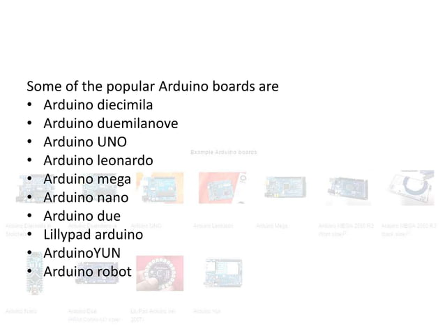 intro arduino | PPT | Free Download