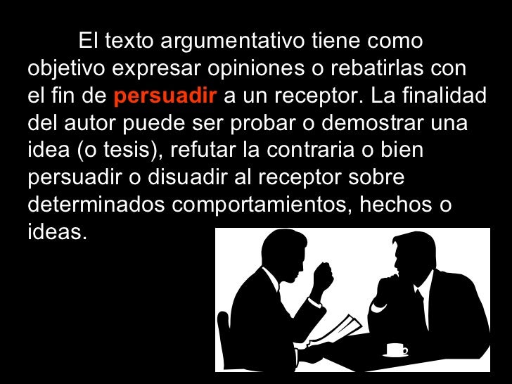 La Argumentación