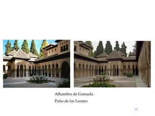 Alhambra de Granada.
Patio de los Leones
 