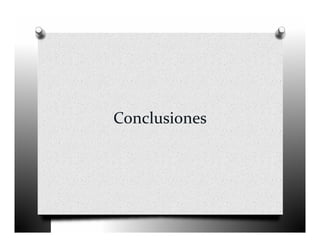 Conclusiones
 