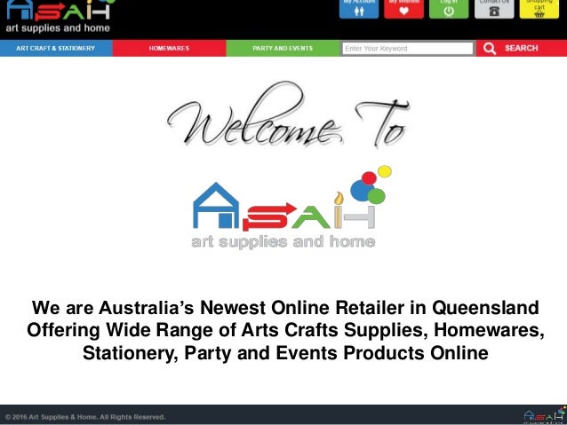 craft supplies online shopping