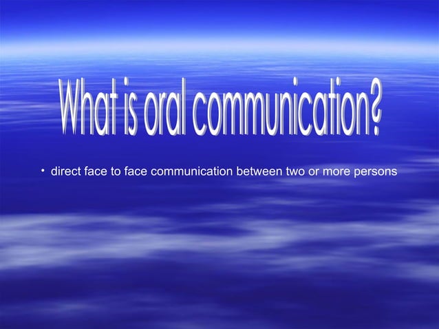 ppt-oral-communication